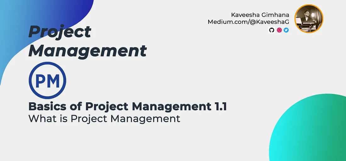 Project Management: What is Project Management EP01